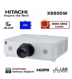 Hitachi CP-X8800W Profesyonel Projeksiyon